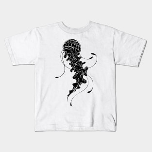 Contour Jellyfish Kids T-Shirt